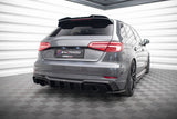 Maxton Design - Rear Valance Audi A3 S-Line Sportback 8V Facelift (version with Single Exhaust on Both Sides) Rear Diffuser Maxton Design royalty-bespoke.myshopify.com