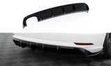 Maxton Design - Rear Valance Audi A3 Sedan 8V Facelift (Version with Dual Exhaust on One Side) - Royal Body Kits