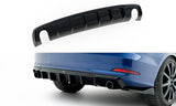 Maxton Design - Rear Valance Audi A3 Sedan 8V (Single Exhaust on Both Sides Version) - Royal Body Kits