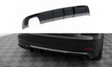 Maxton Design - Rear Valance (version with double exhaust tip) Audi A3 8V Sportback (Facelift) Rear Diffuser Maxton Design royalty-bespoke.myshopify.com