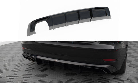 Maxton Design - Rear Valance (version with double exhaust tip) Audi A3 8V Sportback (Facelift)