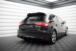 Maxton Design - Rear Valance (version with double exhaust tip) Audi A3 8V Sportback (Facelift)