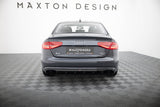 Maxton Design - Rear Valance Audi A4 B8 Facelift (Version without Exhausts) - Royal Body Kits