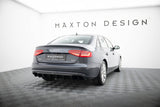 Maxton Design - Rear Valance Audi A4 B8 Facelift (Version without Exhausts) - Royal Body Kits