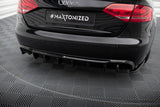 Maxton Design - Rear Valance Audi A4 B8 (Single Side Dual Exhaust Version) Rear Diffuser Maxton Design royalty-bespoke.myshopify.com