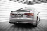 Maxton Design - Rear Valance Audi A4 S-Line B9 (Version with Dual Exhaust on One Side) - Royal Body Kits