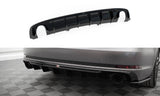 Maxton Design - Rear Valance Audi A4 S-Line B9 (Version with Single Exhaust on Both Sides) - Royal Body Kits