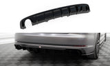 Maxton Design - Rear Valance Audi A4 S-Line B9 (Version with Single Exhaust on One Side) - Royal Body Kits