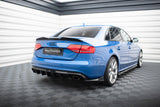 Maxton Design - Rear Valance Audi A4 S-Line Sedan / Avant B8 (Version with Single Exhaust on Both Sides) - Royal Body Kits