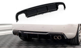 Maxton Design - Rear Valance Audi A5 8T Facelift (Version with Dual Exhausts on Both Sides) - Royal Body Kits