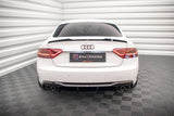 Maxton Design - Rear Valance Audi A5 8T Facelift (Version with Dual Exhausts on Both Sides) - Royal Body Kits