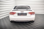 Maxton Design - Rear Valance Audi A5 Coupe 8T Facelift (version with Single Exhaust on Both Sides)