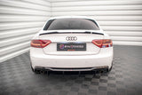 Maxton Design - Rear Valance Audi A5 Coupe 8T Facelift (version with Single Exhaust on Both Sides) Rear Diffuser Maxton Design royalty-bespoke.myshopify.com