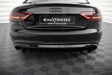 Maxton Design - Rear Valance Audi A5 S-Line Coupe / Cabrio 8T (Version with Single Exhaust on Both Sides) Rear Diffuser Maxton Design royalty-bespoke.myshopify.com