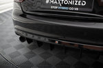 Maxton Design - Rear Valance Audi A5 S-Line Coupe / Cabrio 8T (Version with Single Exhaust on Both Sides)