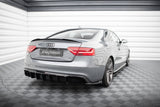 Maxton Design - Rear Valance Audi A5 S-Line Coupe / Sportback 8T Facelift (Single Side Dual Exhaust Version) Rear Diffuser Maxton Design royalty-bespoke.myshopify.com
