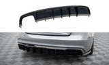 Maxton Design - Rear Valance Audi A5 S-Line Coupe / Sportback 8T Facelift (Single Side Dual Exhaust Version) Rear Diffuser Maxton Design royalty-bespoke.myshopify.com
