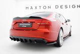 Maxton Design - Rear Valance Audi A5 S-Line Sportback 8T (Version with Dual Exhaust on One Side) - Royal Body Kits
