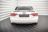 Maxton Design - Rear Valance Audi A5 8T Sportback (Facelift) (Version with Dual Exhaust on Both Sides) - Royal Body Kits
