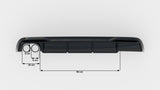Maxton Design - Rear Valance Audi A5 8T Sportback (Facelift) (Version with Dual Exhaust on One Side) - Royal Body Kits