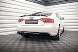 Maxton Design - Rear Valance Audi A5 8T Sportback (Facelift) (Version with Dual Exhaust on One Side) - Royal Body Kits