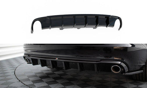 Maxton Design - Rear Valance Audi A6 Avant C7 (Version with single exhausts on both sides) Rear Diffuser Maxton Design royalty-bespoke.myshopify.com