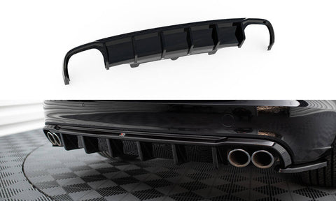 Maxton Design - Rear Valance Audi A6 Avant C7 (Version with Dual Exhausts on Both Sides)