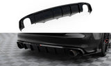 Maxton Design - Rear Valance Audi A7 S-Line C7 (Version with Single Exhaust on Both Sides) - Royal Body Kits
