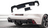 Maxton Design - Rear Valance Audi RS6 C8 / RS7 C8 (Version with Towbar) Rear Diffuser Maxton Design royalty-bespoke.myshopify.com