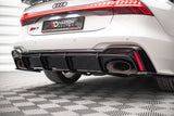 Maxton Design - Rear Valance Audi RS6 C8 / RS7 C8 (Version with Towbar) Rear Diffuser Maxton Design royalty-bespoke.myshopify.com