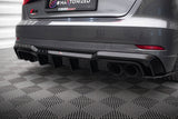 Maxton Design - Rear Valance Audi S3 Sportback 8V (Facelift) Rear Diffuser Maxton Design royalty-bespoke.myshopify.com