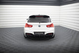 Maxton Design - Rear Valance BMW Series 1 M-Pack F20 (Facelift) (Single Side Dual Exhaust)