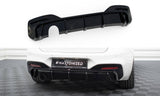 Maxton Design - Rear Valance BMW Series 1 M-Pack F20 (Facelift) (Single Side Single Exhaust) Rear Diffuser Maxton Design royalty-bespoke.myshopify.com