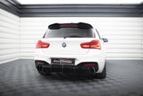 Maxton Design - Rear Valance BMW Series 1 M-Pack F20 (Facelift) (Single Side Single Exhaust) Rear Diffuser Maxton Design royalty-bespoke.myshopify.com