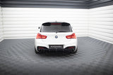 Maxton Design - Rear Valance BMW Series 1 M-Pack F20 (Facelift) (Single Side Single Exhaust) Rear Diffuser Maxton Design royalty-bespoke.myshopify.com