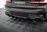 Maxton Design - Rear Valance BMW Series 3 M-Pack G20/G21 (Fits with Towbar) Rear Diffuser Maxton Design royalty-bespoke.myshopify.com