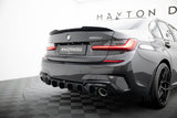 Maxton Design - Rear Valance BMW Series 3 M-Pack G20/G21 (Fits with Towbar) Rear Diffuser Maxton Design royalty-bespoke.myshopify.com