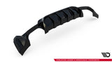 Maxton Design - Rear Valance BMW Series 4 Coupe / Gran Coupe / Cabrio M-Pack F32 / F36 / F33 (version with Double Exhausts on Both Sides) Rear Diffuser Maxton Design royalty-bespoke.myshopify.com