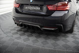 Maxton Design - Rear Valance BMW Series 4 Coupe / Gran Coupe M-Pack F32/F36 (version with exhaust on one side)