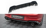 Maxton Design - Rear Valance + Exhaust Ends Imitation Volkswagen Golf GTE MK8 Rear Diffuser Maxton Design royalty-bespoke.myshopify.com