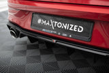 Maxton Design - Rear Valance + Exhaust Ends Imitation Volkswagen Golf GTE MK8 Rear Diffuser Maxton Design royalty-bespoke.myshopify.com