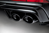 Maxton Design - Rear Valance + Exhaust Ends Imitation Audi A6 S-Line / S6 C8 / C8 Facelift