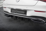 Maxton Design - Rear Valance Mercedes Benz CLA-Class AMG-Line X118 Rear Diffuser Maxton Design royalty-bespoke.myshopify.com