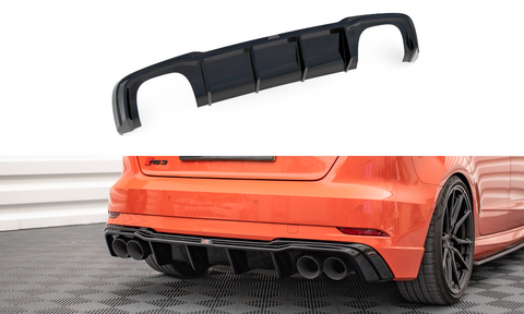 Maxton Design - Rear Valance + Milltek Exhaust Audi RS3 8V Sportback Facelift