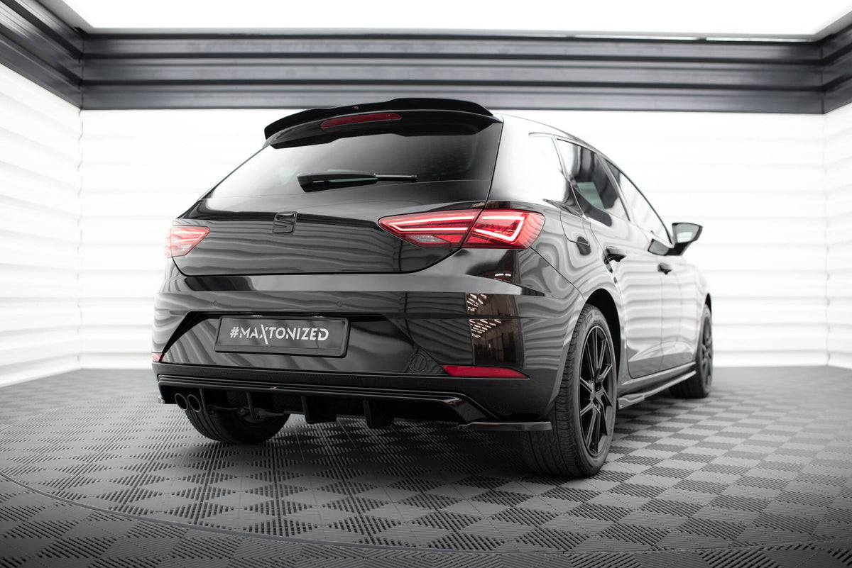 Maxton Design Seat Leon MK3 Facelift Achterklep Dakspoiler Spoiler Extention Versie 1 Maxton Design Seat Leon MK3 Facelift Achterklep Dakspoiler Spoiler Extention Versie 1