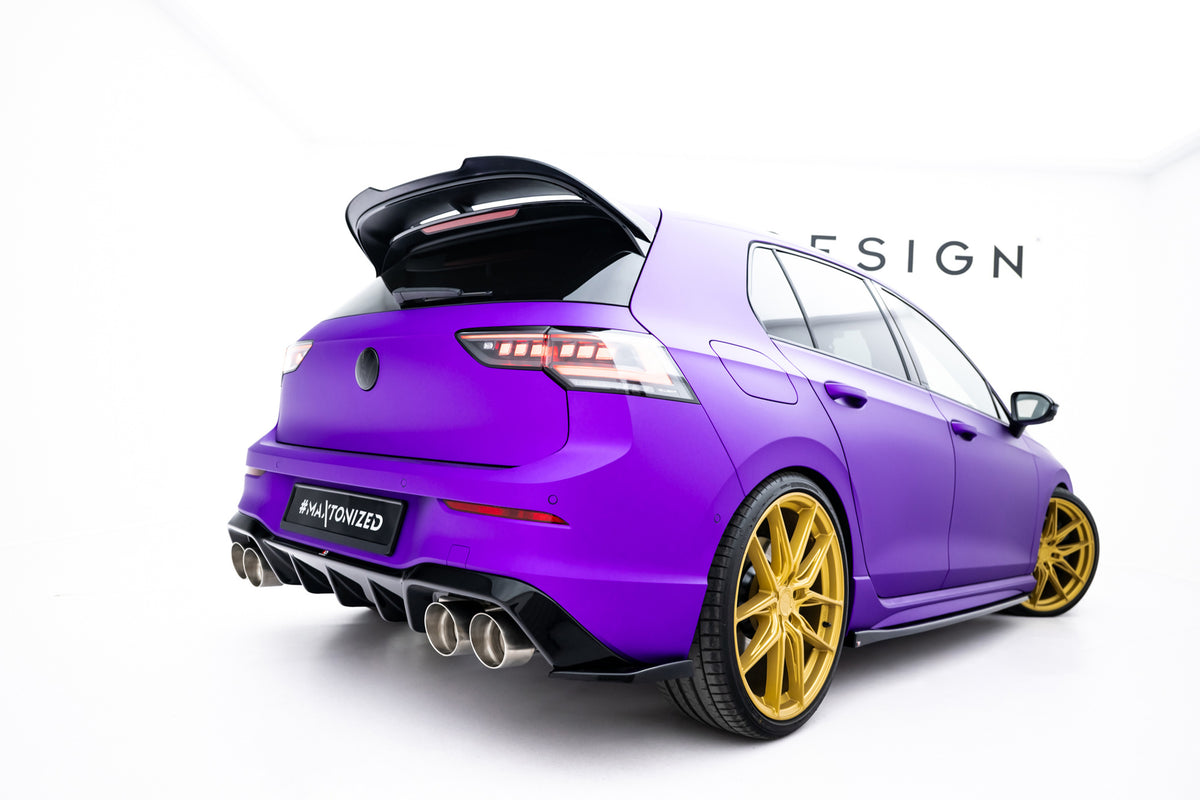 Maxton Design - Rear Valance V.1 Volkswagen Golf R MK8 (Facelift) - VW ...