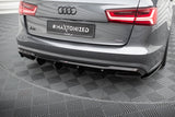 Maxton Design - Rear Valance V.2 Audi A6 S-Line / A6 C7 (Facelift) Rear Diffuser Maxton Design royalty-bespoke.myshopify.com