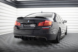 Maxton Design - Rear Valance V.2 BMW Series 5 M-Pack F10 (Single Side Dual Exhaust) Rear Diffuser Maxton Design royalty-bespoke.myshopify.com