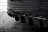 Maxton Design - Rear Valance V.2 BMW Series 5 M-Pack F10 (Two Double Exhausts) Rear Diffuser Maxton Design royalty-bespoke.myshopify.com