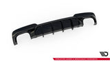 Maxton Design - Rear Valance V.2 BMW Series 5 M-Pack F10 (Two Double Exhausts) Rear Diffuser Maxton Design royalty-bespoke.myshopify.com